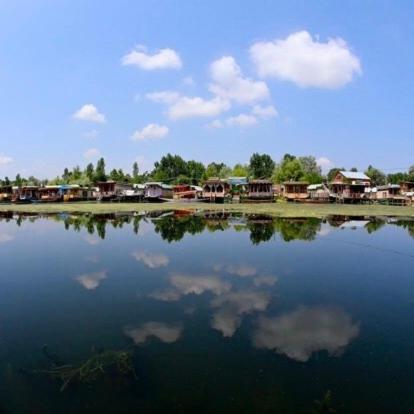 Hotel Green View Group Of Houseboats Srīnagar Exterior foto