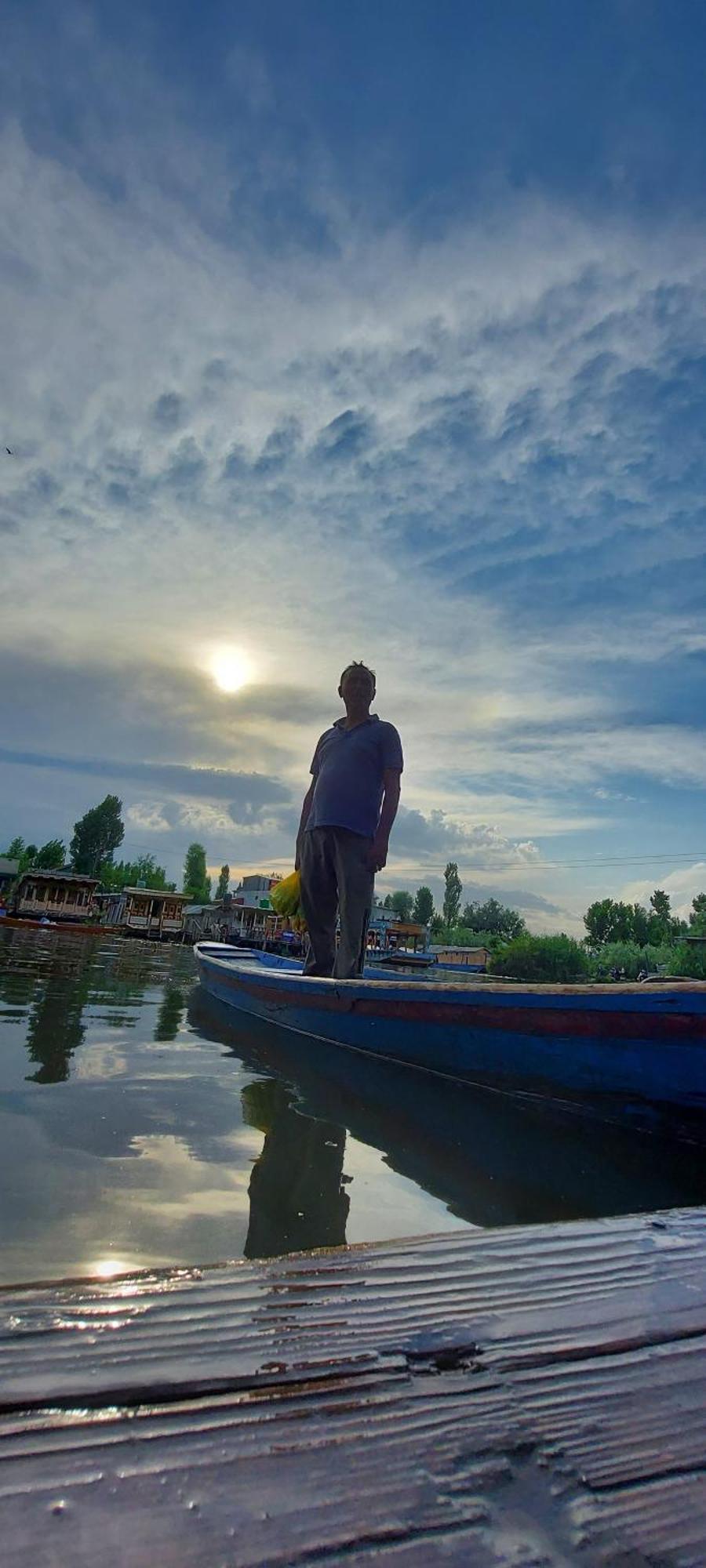 Hotel Green View Group Of Houseboats Srīnagar Exterior foto